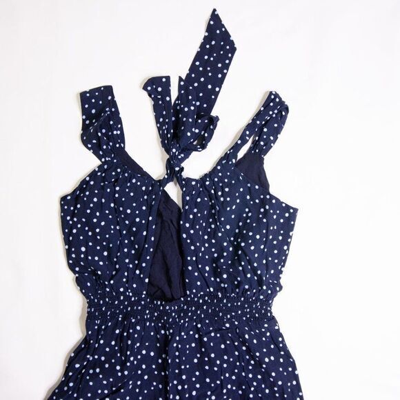 loft jumpsuit polka dot tie back - Picture 13 of 13